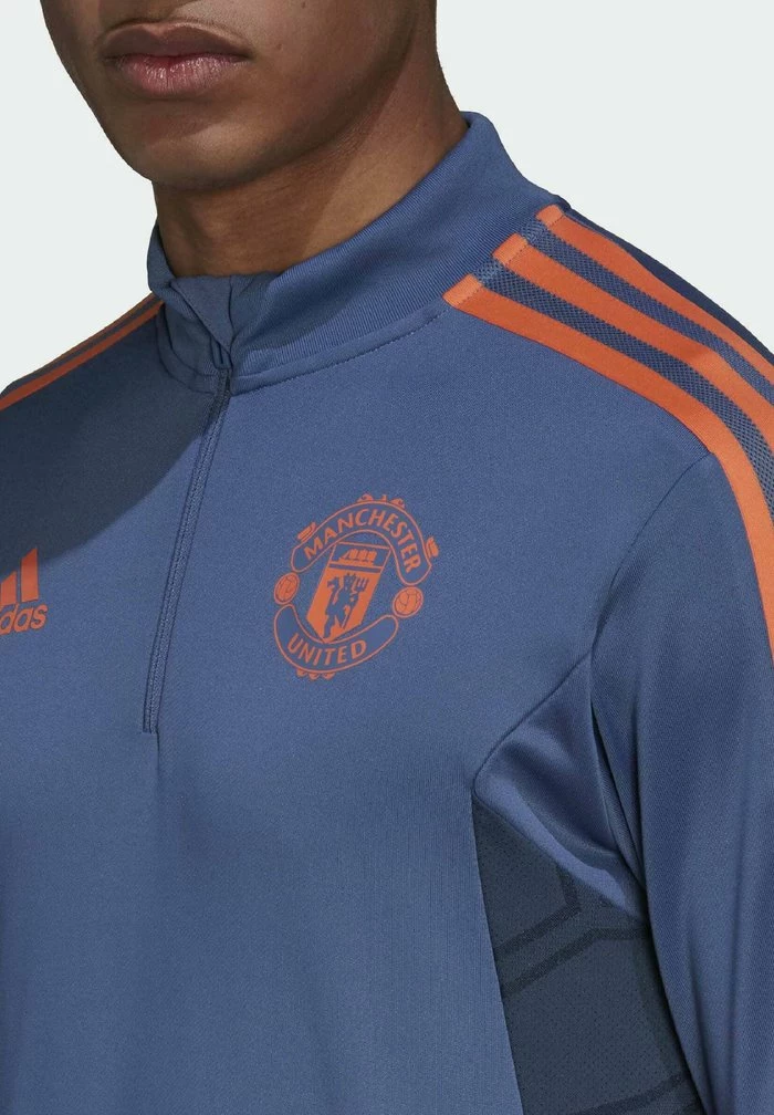 Adidas Performance MANCHESTER UNITED TRAININGS - Club Wear - Blue 6 Adidas Performance MANCHESTER UNITED TRAININGS - Club Wear - Blue - Image 4