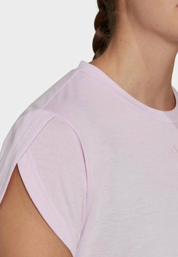 Adidas Performance FLORAL - Basic T-shirt - Purple 5 Adidas Performance FLORAL - Basic T-shirt - Purple - Image 3