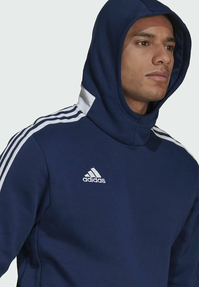 Adidas Performance TIRO SWEAT HOODIE - Hoodie - Blue 6 Adidas Performance TIRO SWEAT HOODIE - Hoodie - Blue - Image 4