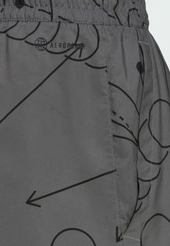 Adidas Performance CLUB GRAPHIC TENNIS - Sports Shorts - Grey -adidas Performance Shop 39db07bc58f346d0be829657245d9c57