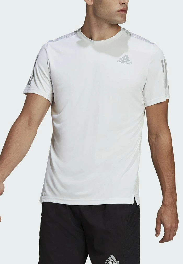 Adidas Performance Print T-shirt - White 8 Adidas Performance Print T-shirt - White - Image 6