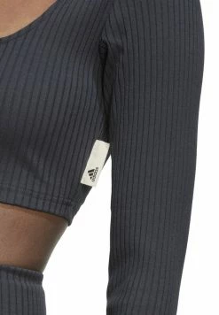 Adidas Performance W SL RIB CRO LS - Sports T-shirt - Carbon 13 Adidas Performance W SL RIB CRO LS - Sports T-shirt - Carbon -adidas Performance Shop 3a6737e4bc0a4423b4924fc5295aed73