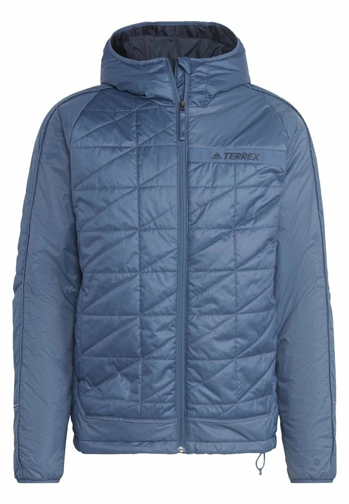 Adidas Performance MT SY INS HOO J - Outdoor Jacket - Blue 10 Adidas Performance MT SY INS HOO J - Outdoor Jacket - Blue - Image 8