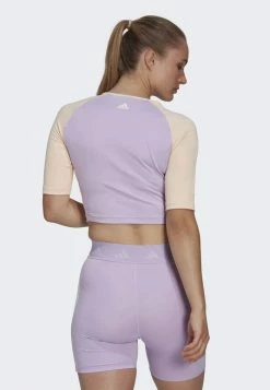 Adidas Performance HYPERGLAM TRAINING CROP TEE - Print T-shirt - Purple Glow/bliss Orange 9 Adidas Performance HYPERGLAM TRAINING CROP TEE - Print T-shirt - Purple Glow/bliss Orange -adidas Performance Shop 3acaebbca5c1428a8b1ccaaa7abd712f