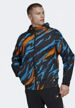 Adidas Performance CAMO - Windbreaker - Black