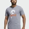 Adidas Performance HALLOWEEN TEE - Print T-shirt - Grey -adidas Performance Shop 3c349c75a240491d83d7f3f1b54e8d1e