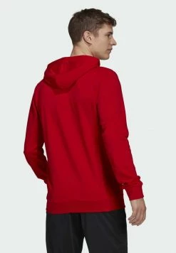Adidas Performance ESSENTIALS - Hoodie - Red -adidas Performance Shop 3c62f3d7da0942a98180e3a4efd4a639