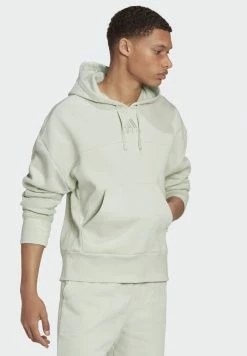 Adidas Performance STUDIO LOUNGE FLEECE - Hoodie - Green -adidas Performance Shop 3c99a9dfc1654c398ad0fd30afd02620