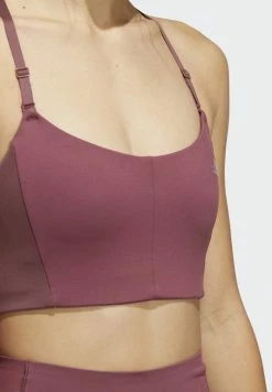 Adidas Performance YO - Light Support Sports Bra - Quiet Crimson -adidas Performance Shop 3d48c9eff23d4c3cbdb7e7c56a7b3694