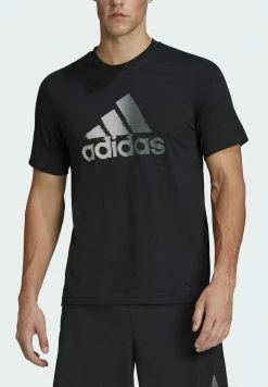 Adidas Performance AEROREADY - Print T-shirt - Black