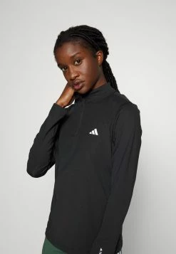 Adidas Performance TRAIN - Long Sleeved Top - Black/white -adidas Performance Shop 3e09410346474274bc2d8626a2966c5b