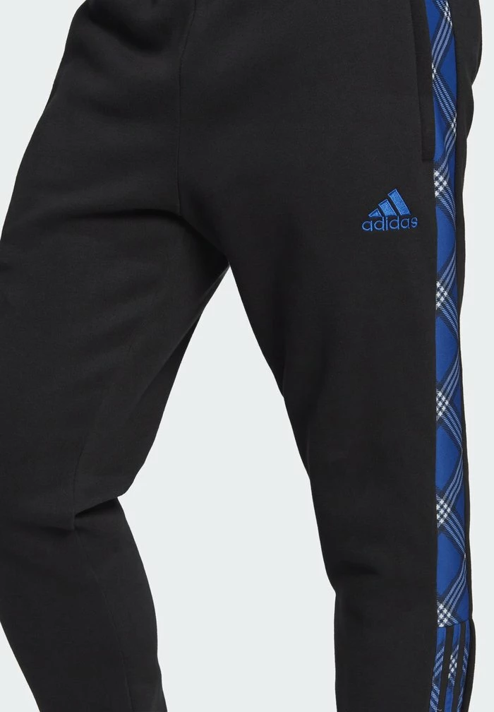 Adidas Performance TIRO WINTERIZED - Tracksuit Bottoms - Black/blue 6 Adidas Performance TIRO WINTERIZED - Tracksuit Bottoms - Black/blue - Image 4
