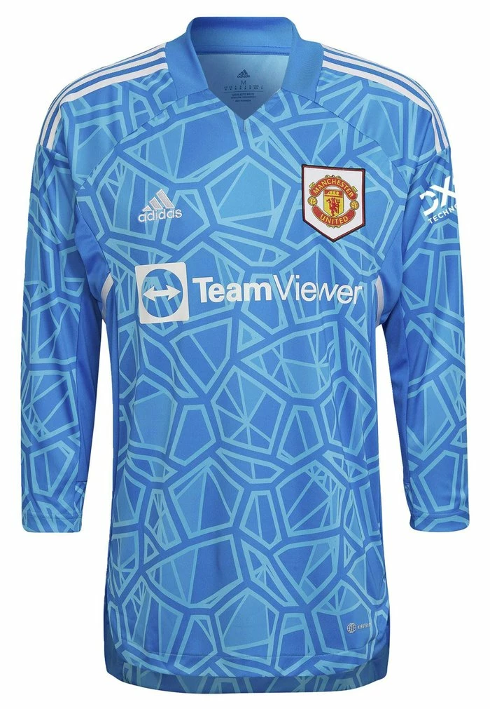 Adidas Performance MANCHESTER UNITED HOME - Goalkeeper Shirt - Blue 3 Adidas Performance MANCHESTER UNITED HOME - Goalkeeper Shirt - Blue