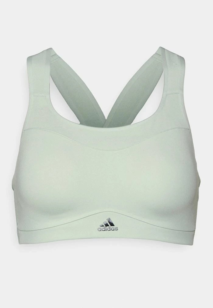 Adidas Performance High Support Sports Bra - Linen Green/black 8 Adidas Performance High Support Sports Bra - Linen Green/black - Image 6