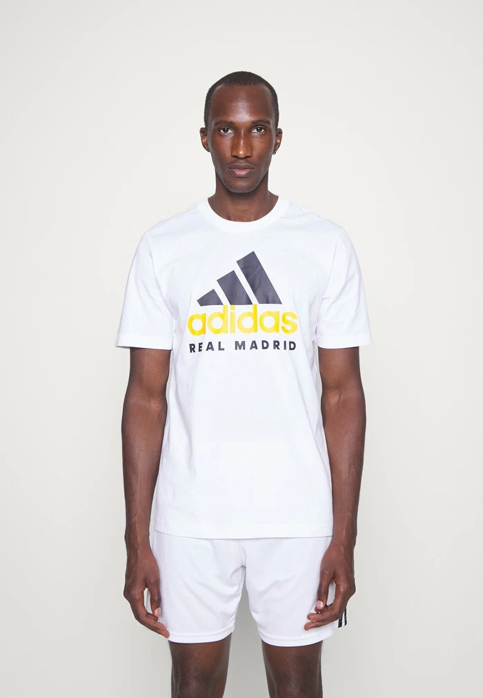 Adidas Performance REAL MADRID TEE - Club Wear - White 3 Adidas Performance REAL MADRID TEE - Club Wear - White
