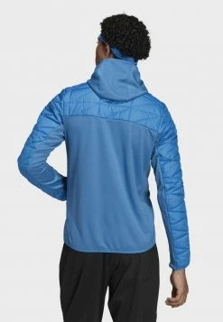 Adidas Performance MT HYBR INS JKT - Outdoor Jacket - Blue -adidas Performance Shop 3ea6a38af47443028ec3fab5401c9d07