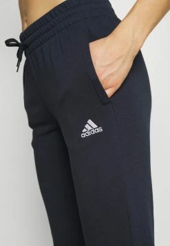 Adidas Performance ESSENTIALS FRENCH TERRY LOGO - Tracksuit Bottoms - Legend Ink/white 14 Adidas Performance ESSENTIALS FRENCH TERRY LOGO - Tracksuit Bottoms - Legend Ink/white -adidas Performance Shop 3f11aab28cee4d9289cead28a6600170