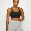 Adidas Performance ZIP - High Support Sports Bra - Black -adidas Performance Shop 3f178ec2112349779fc962abd4eedbf5