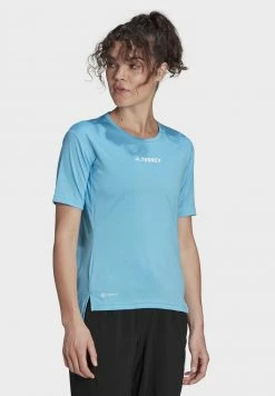 Adidas Performance Sports T-shirt - Blue -adidas Performance Shop 3f3b6b7078434b9bac47186412b745ad