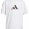 Adidas Performance TRAE YOUNG - Print T-shirt - White