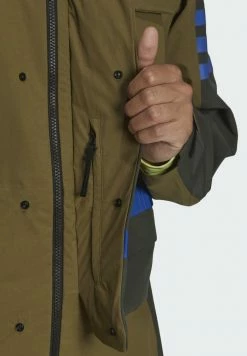 Adidas Performance XPLORIC RAIN HIKING TECHNICAL RAIN - Waterproof Jacket - Green -adidas Performance Shop 3f48566505f248fc965f0549330963fb