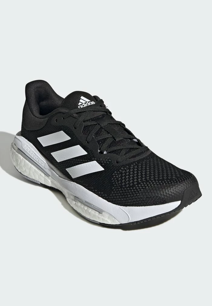 Adidas Performance SOLAR GLIDE WIDE - Neutral Running Shoes - Core Black/ftwr White/grey Six 5 Adidas Performance SOLAR GLIDE WIDE - Neutral Running Shoes - Core Black/ftwr White/grey Six - Image 3