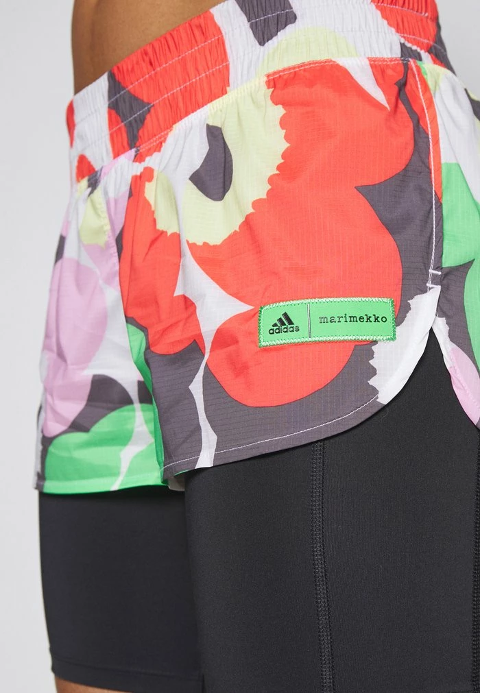 Adidas Performance RUN SHORTS - Sports Shorts - White/blaze Orange 8 Adidas Performance RUN SHORTS - Sports Shorts - White/blaze Orange - Image 6