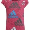 Adidas Performance ESSENTIALS - Print T-shirt - Pink -adidas Performance Shop 3fe2024ef7534701a63335687e80b5b2