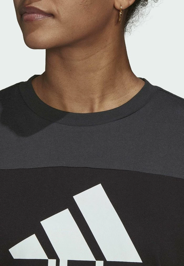 Adidas Performance ESSENTIALS - Print T-shirt - Black 7 Adidas Performance ESSENTIALS - Print T-shirt - Black - Image 5