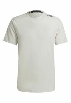Adidas Performance Basic T-shirt - Beige -adidas Performance Shop 4057a56cb2334a74a5d611bab54e7bf5