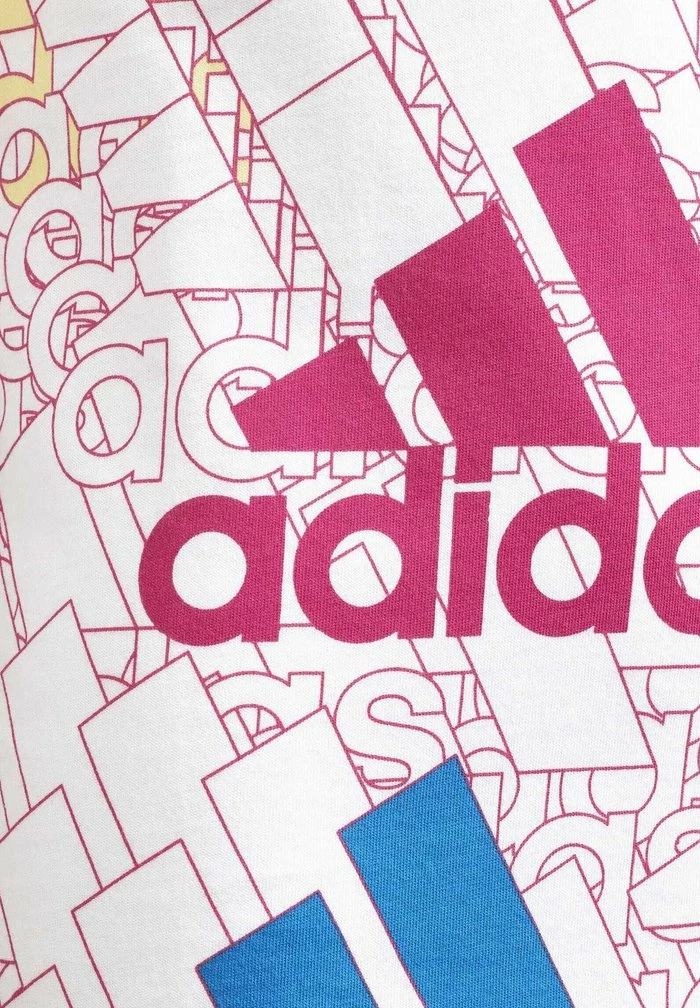 Adidas Performance ESSENTIALS - Print T-shirt - White 5 Adidas Performance ESSENTIALS - Print T-shirt - White - Image 3