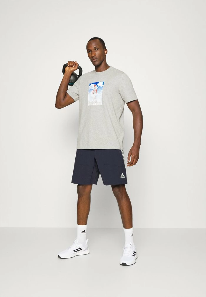 Adidas Performance Sports Shorts - Legend Ink/linen Green 4 Adidas Performance Sports Shorts - Legend Ink/linen Green - Image 2