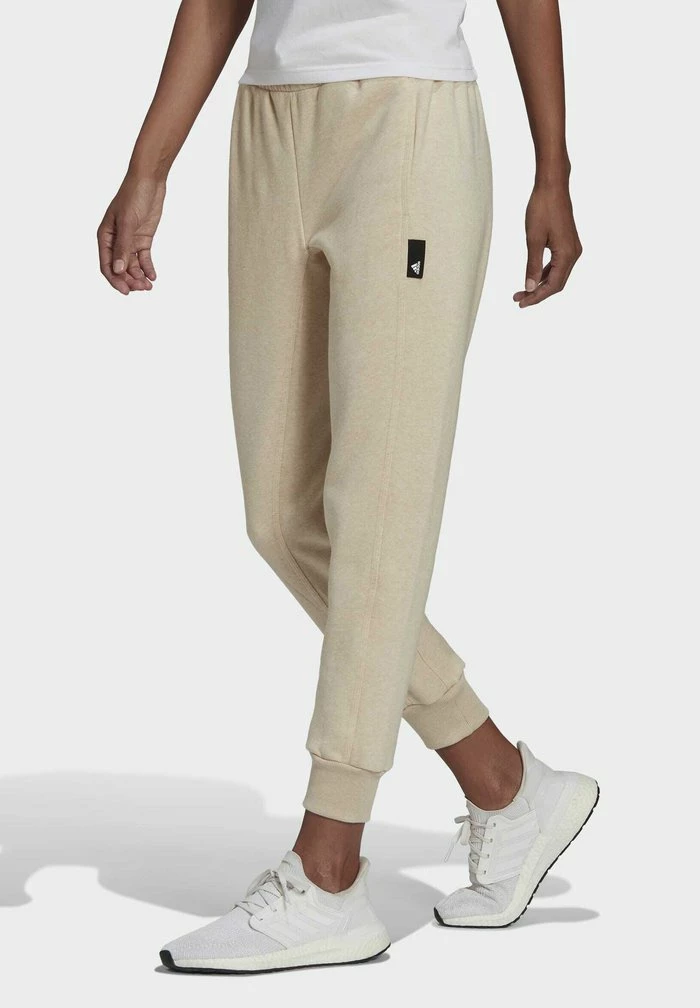Adidas Performance STUDIO LOUNGE - Tracksuit Bottoms - Beige 3 Adidas Performance STUDIO LOUNGE - Tracksuit Bottoms - Beige