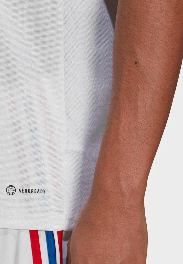 Adidas Performance OLYMPIQUE LYON 22/23 HEIM - Club Wear - White 6 Adidas Performance OLYMPIQUE LYON 22/23 HEIM - Club Wear - White - Image 4