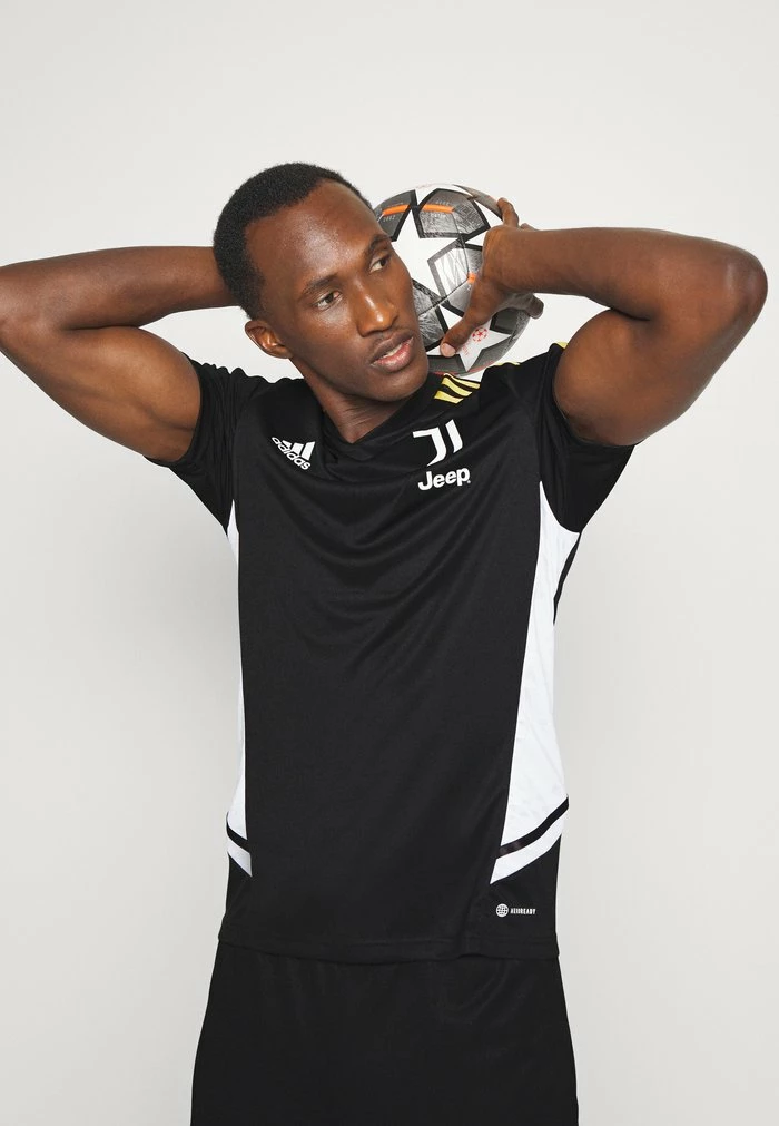 Adidas Performance JUVENTUS TURIN TRAININGS - Sports T-shirt - Black 6 Adidas Performance JUVENTUS TURIN TRAININGS - Sports T-shirt - Black - Image 4