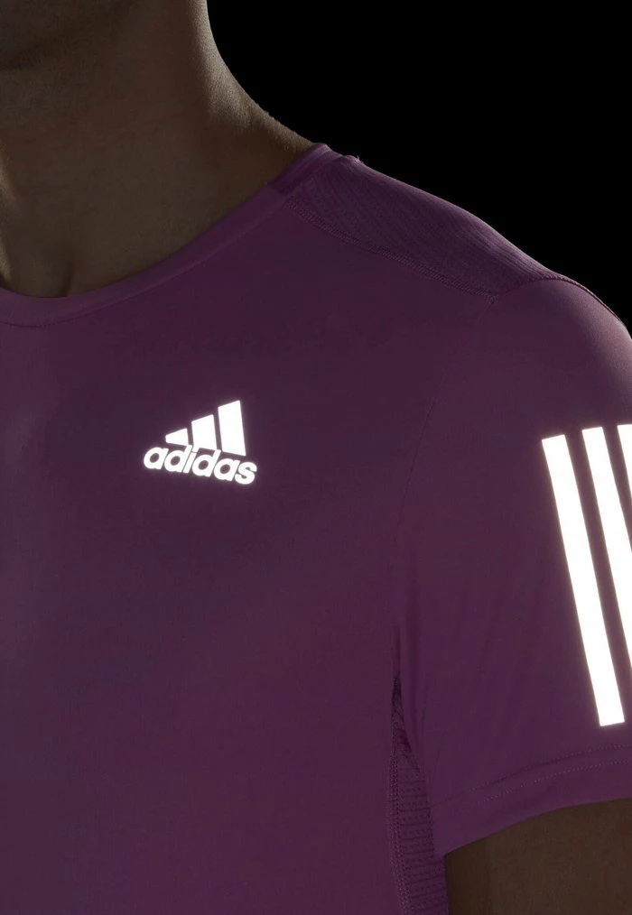 Adidas Performance OWN THE RUN - Sports T-shirt - Purple 6 Adidas Performance OWN THE RUN - Sports T-shirt - Purple - Image 4