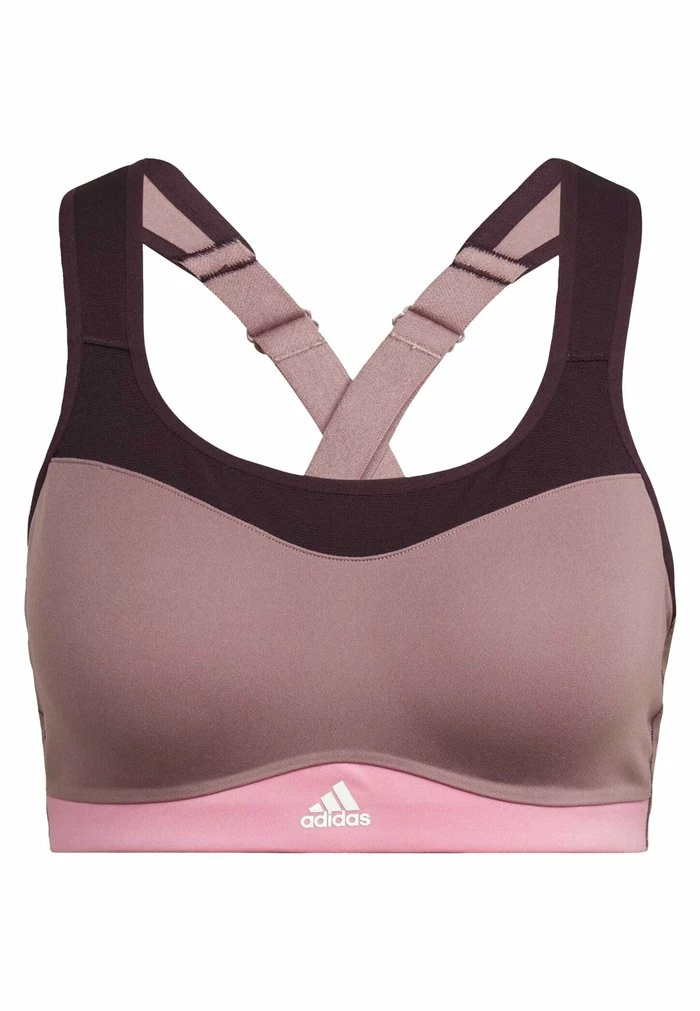 Adidas Performance High Support Sports Bra - Brown 10 Adidas Performance High Support Sports Bra - Brown - Image 8