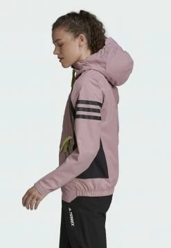 Adidas Performance TERREX UTILITAS RAIN - Outdoor Jacket - Purple -adidas Performance Shop 428d806cfcab476bb1ffe4c9c41882c7