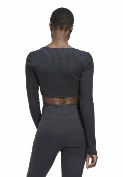 Adidas Performance W SL RIB CRO LS - Sports T-shirt - Carbon 10 Adidas Performance W SL RIB CRO LS - Sports T-shirt - Carbon -adidas Performance Shop 42ce7507a8c8413fafebedabff20118c