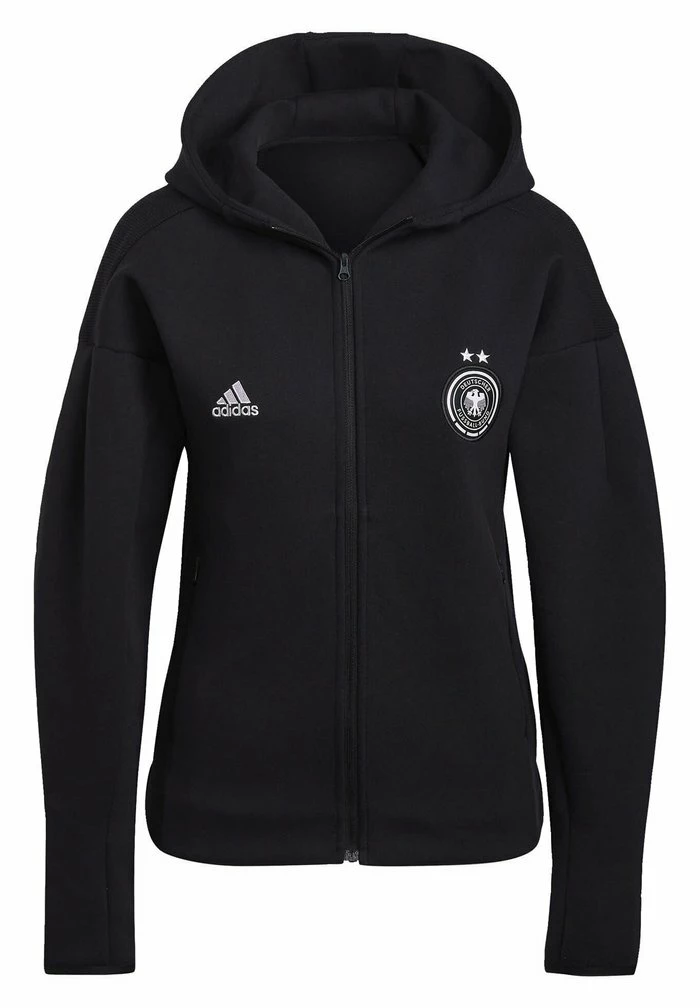 Adidas Performance GERMANY MISSION VICTORY - Zip-up Sweatshirt - Black 8 Adidas Performance GERMANY MISSION VICTORY - Zip-up Sweatshirt - Black - Image 6