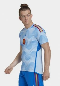 Adidas Performance SPAIN FEF AWAY JERSEY - National Team Wear - Glow Blue Glow Blue 18 Adidas Performance SPAIN FEF AWAY JERSEY - National Team Wear - Glow Blue Glow Blue -adidas Performance Shop 43345b70b73a48128c1979fb7a77c23d