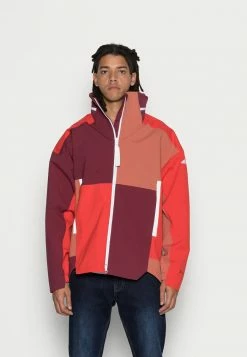 Adidas Performance MYSHELTER - Waterproof Jacket - Shadow Red/vivid Red/magic Earth