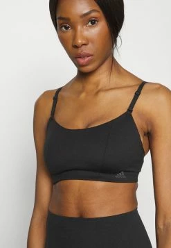 Adidas Performance BRA - Light Support Sports Bra - Black -adidas Performance Shop 44e334355faf42b9b3024fde5427c2f9