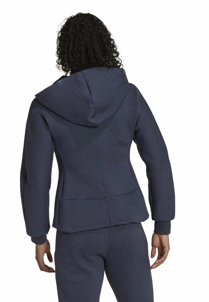 Adidas Performance Zip-up Sweatshirt - Legend Ink Mel. 4 Adidas Performance Zip-up Sweatshirt - Legend Ink Mel. - Image 2