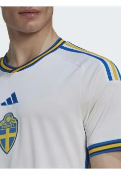 Adidas Performance SWEDEN SVFF AWAY - Football Shirt - White Glow Blue -adidas Performance Shop 452fc83a6bbc4d5497d1eaf53be3514a