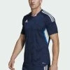 Adidas Performance CONDIVO 22 MATCH DAY - Print T-shirt - Blue -adidas Performance Shop 453f086ee4574cd6a909b6d98465b180