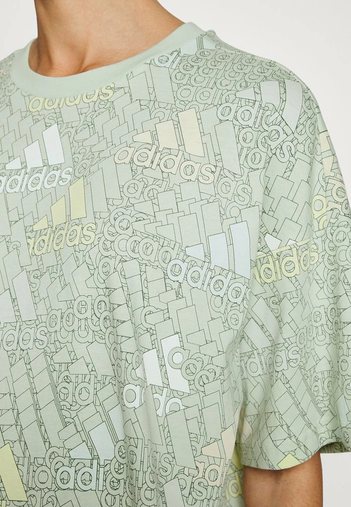 Adidas Performance W BLUV Q3 T B - Print T-shirt - Linen Green/multicolor/white 7 Adidas Performance W BLUV Q3 T B - Print T-shirt - Linen Green/multicolor/white - Image 5