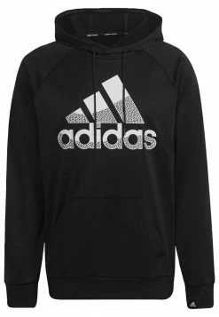 Adidas Performance AEROREADY GAME AND GO BIG LOGO - Hoodie - Black -adidas Performance Shop 45bbac36898e4412a91cb892a7715985