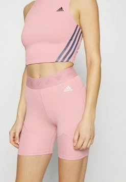 Adidas Performance SHORT W - Leggings - Mauve -adidas Performance Shop 45d70cfdee674536883b1b4c85cea720