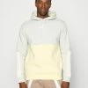 Adidas Performance ESSENTIALS COLORBLOCK FLEECE - Hoodie - Linen Green/alumina/almost Yellow -adidas Performance Shop 45d9c8a05107465a901db0aad07a15d9